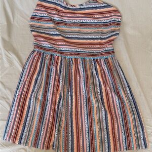 Women’s  Multicolor Striped Summer Dress